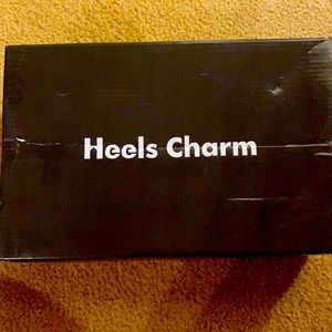 Green strappy chunky sandals